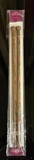 NEW Knit Picks Straight Knitting Needles Harmony Wood US 15, (10.0mm) 14"