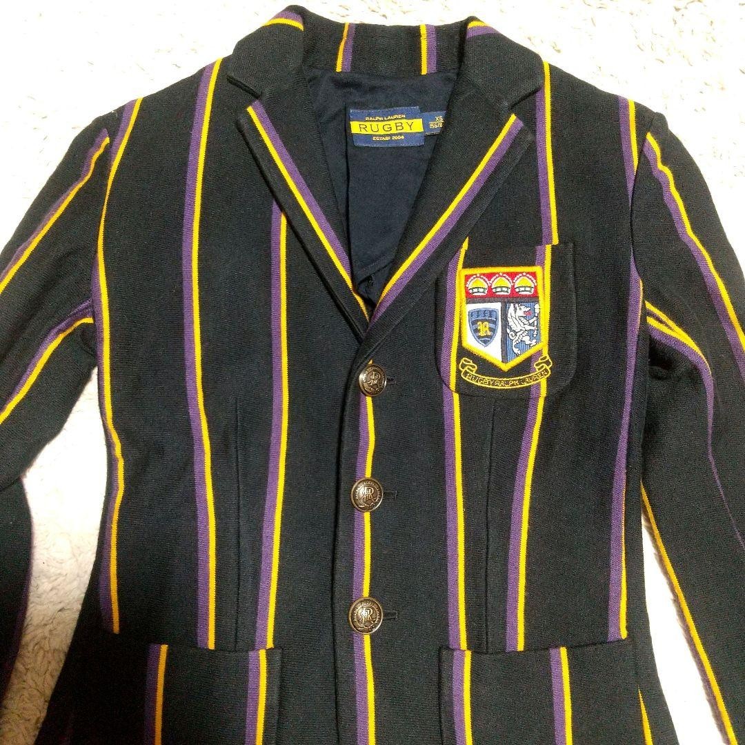 RALPH LAUREN RUGBY School Blazer Jacket XS (SS) Excellent