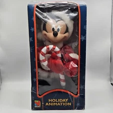 Disney Santa's Best Mickey Mouse Unlimited Holiday Animation 1996 Candy Cane