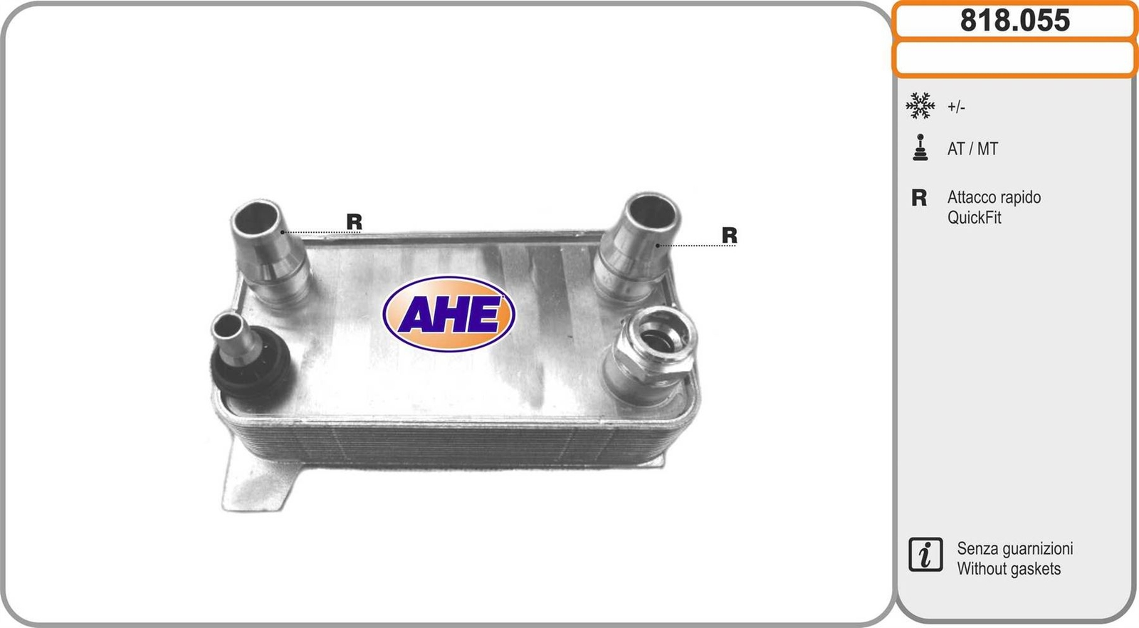 Radiateur d'huile Mercedes Classe C 350 e haute performance thermique en alliage