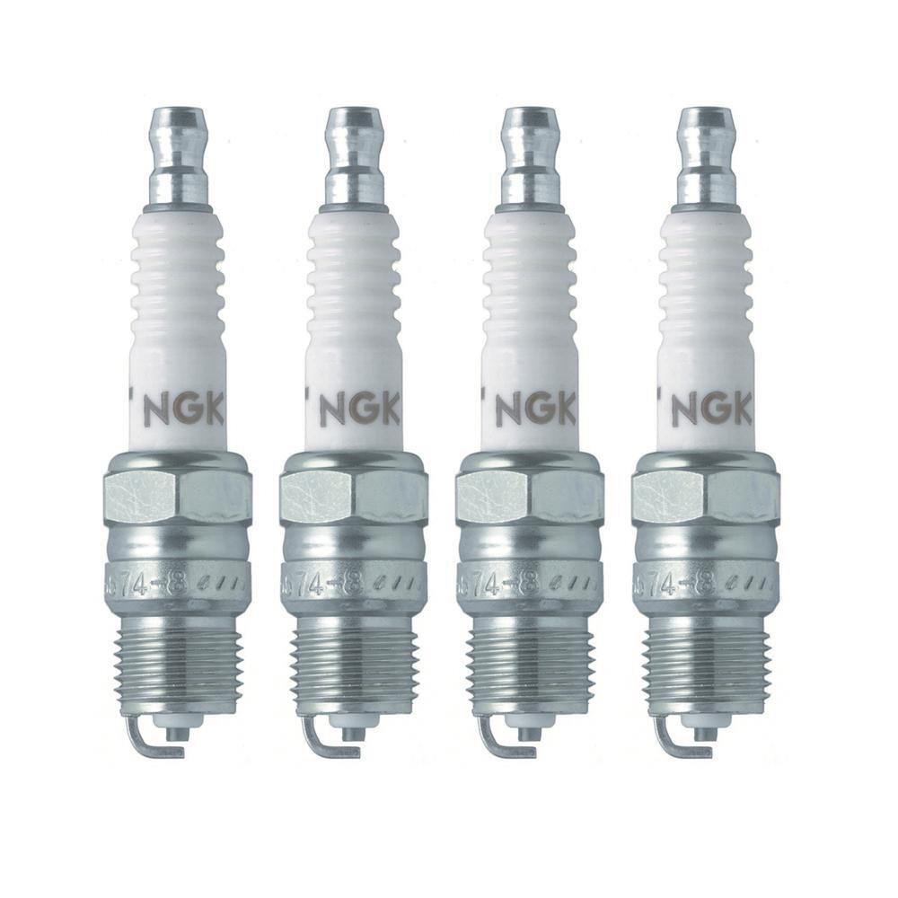NGK Spark Plug Set 4 Pieces Racing Gap 0.020