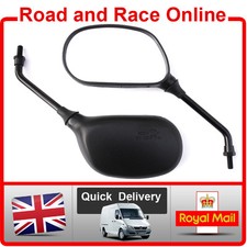 8mm YAMAHA Scooter Moped Mirrors With Reverse Thread Fit All Bike With M8 Fixing