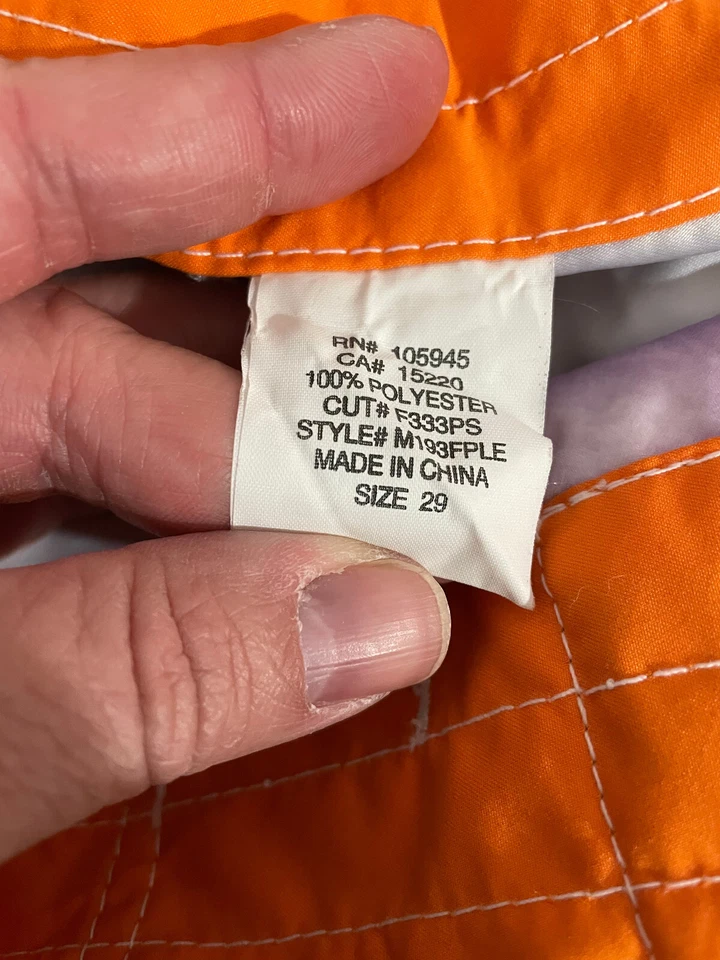 VTG Y2K Element Water Surf Skate Tie Dye Board Shorts - Size 29 - Image 3 of 4