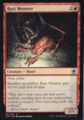 Rust Monster - Adventures in the Forgotten Realms: #161, MTG Nm R34