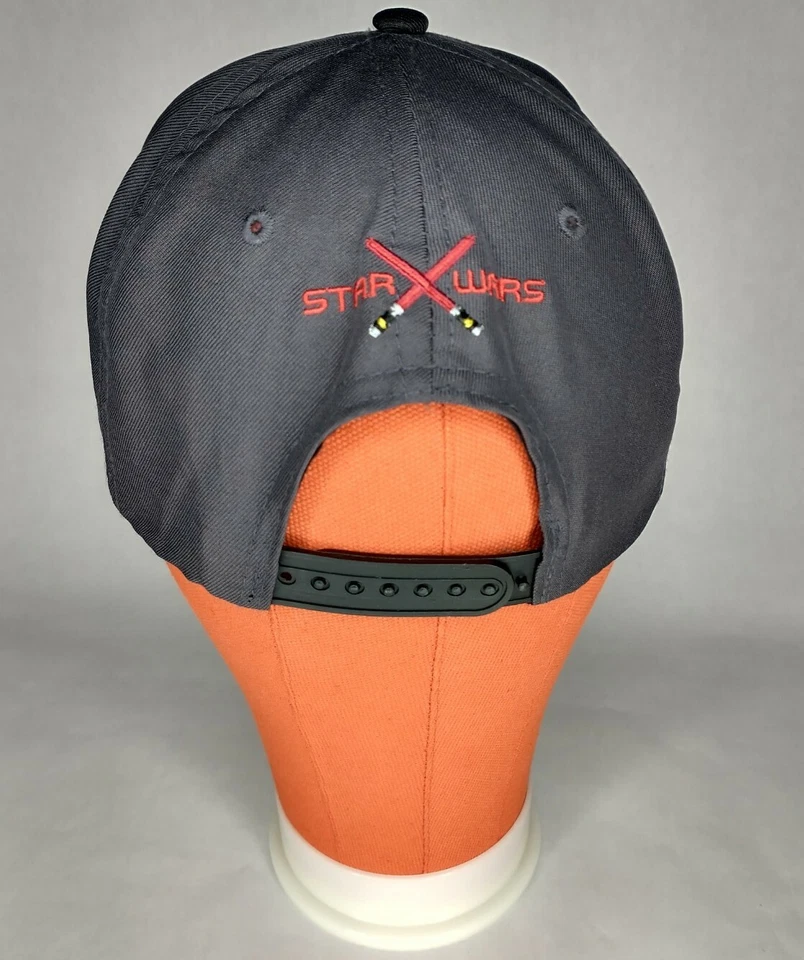 Star Wars 8-Bit Style Graphic R2D2 Chewy Darth Vader Trooper Youth Snapback Hat - Image 4 of 4