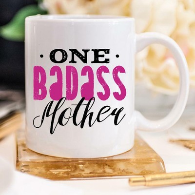 badass mom mug