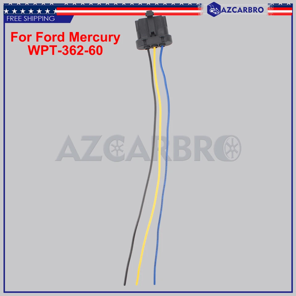 Cooling Fan Repair Wiring Harness Fits for 1995-2002 Ford Windstar 3.0L 3.8L V6  - Изображение 3 из 4