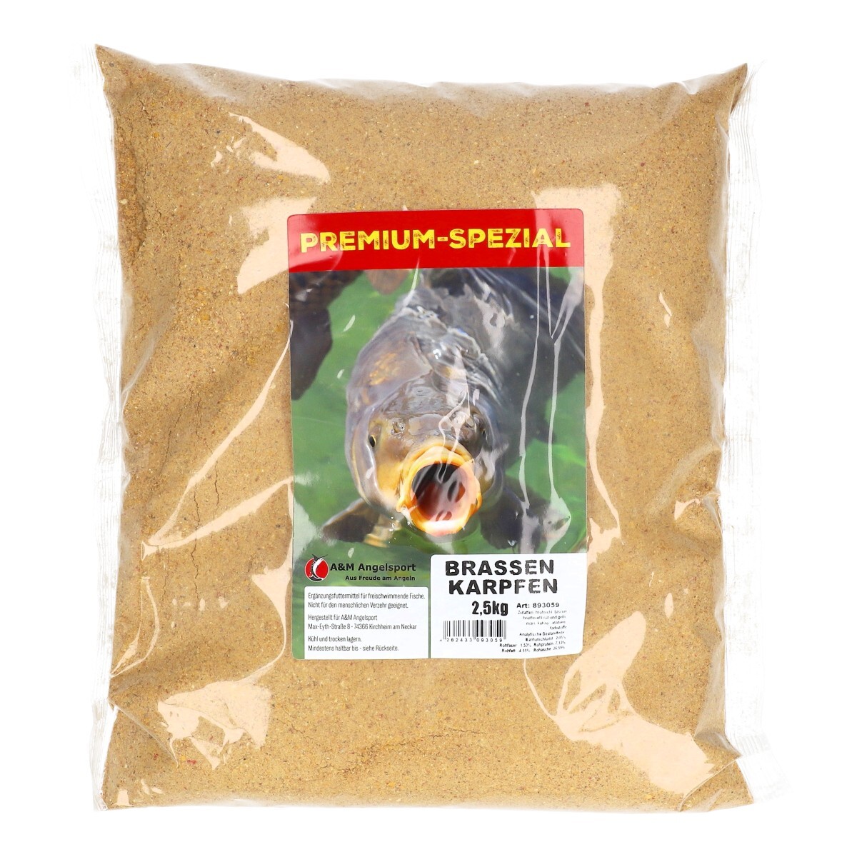 A-M Angelsport Brassen Karpfen 25 kg Grundfutter Fertigmischung Feedern 3790₽