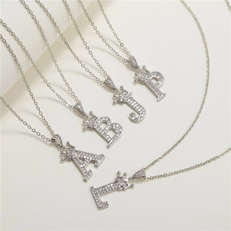Name choker necklace deals silver
