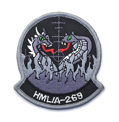 US Marine Corps USMC HMLA-269 Light Attack Helicopter Squadron Patch Gunrunners