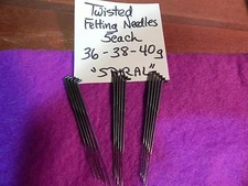 BETHANY ARTS- 15 Spiral Felting Needles 5 Each-36-38-40