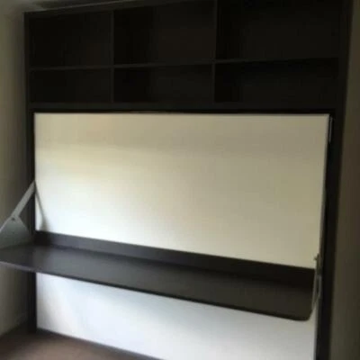 Desk Wall Bed Turn Your Office Into A Bedroom Without Disruptio