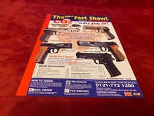 PGUN10 ADVERT 11X8 WALTHER CP88 CO2 PISTOLS - BROCOCK
