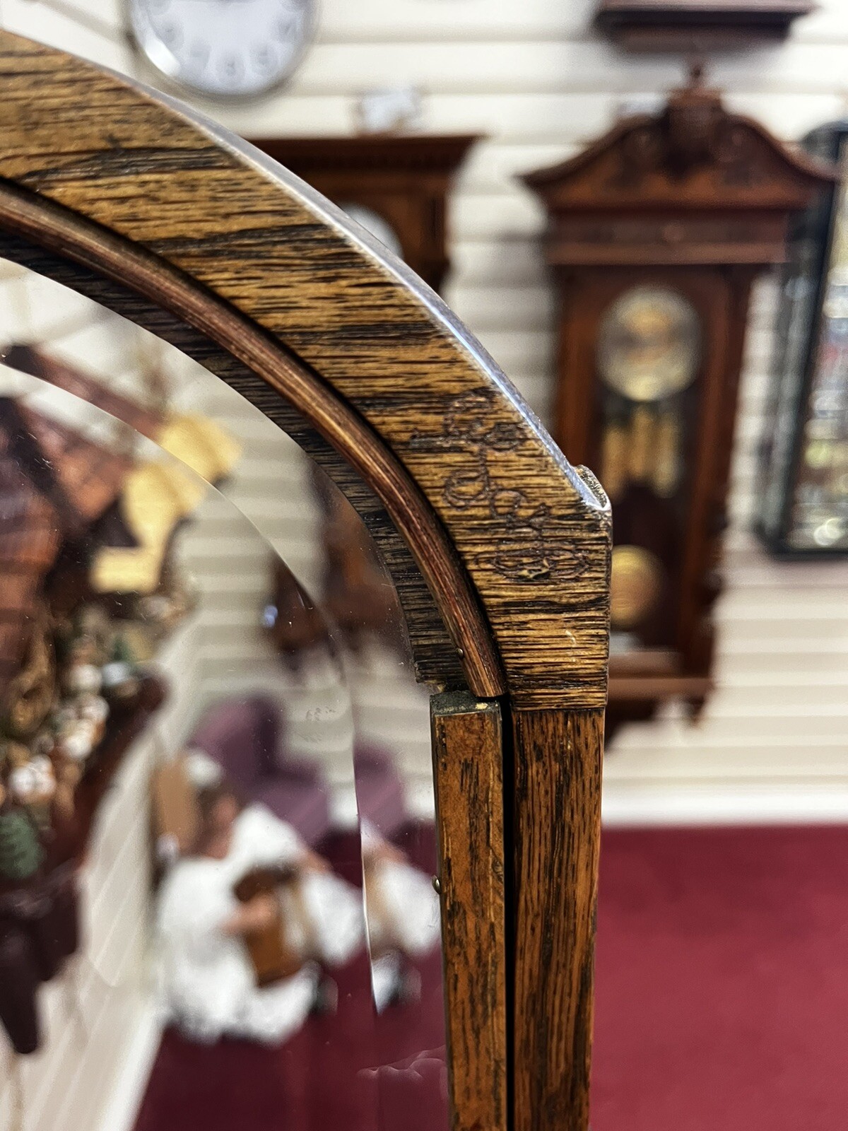 Gazo “Fallbrook” Granddaughter Clock C. 1978 581/4” Tall Ave Maria