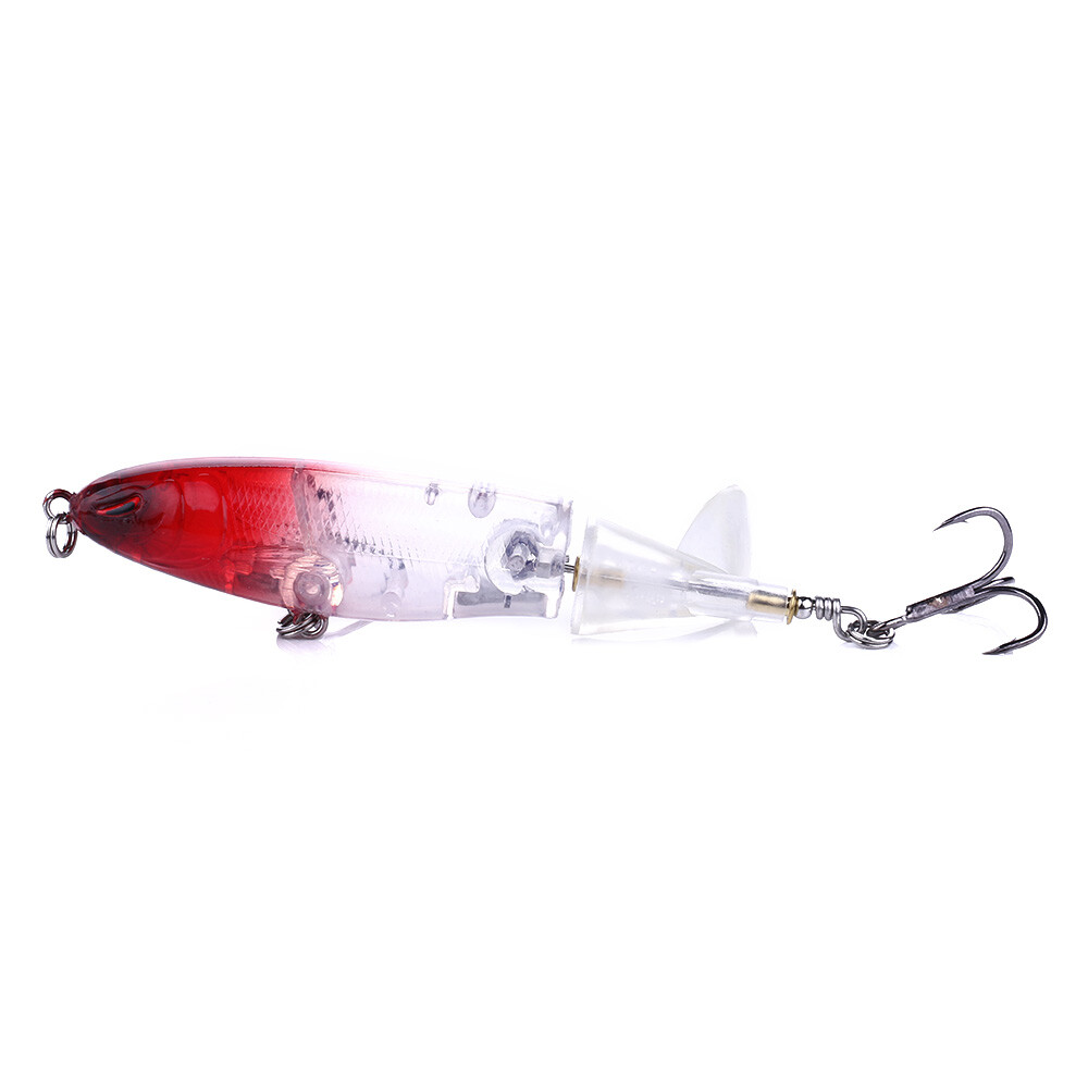 10 Leurres HENGJIA Poisson Nageur - Topwater 11cm 13g - Hameçon 6/0 - Pêche Eau Douce