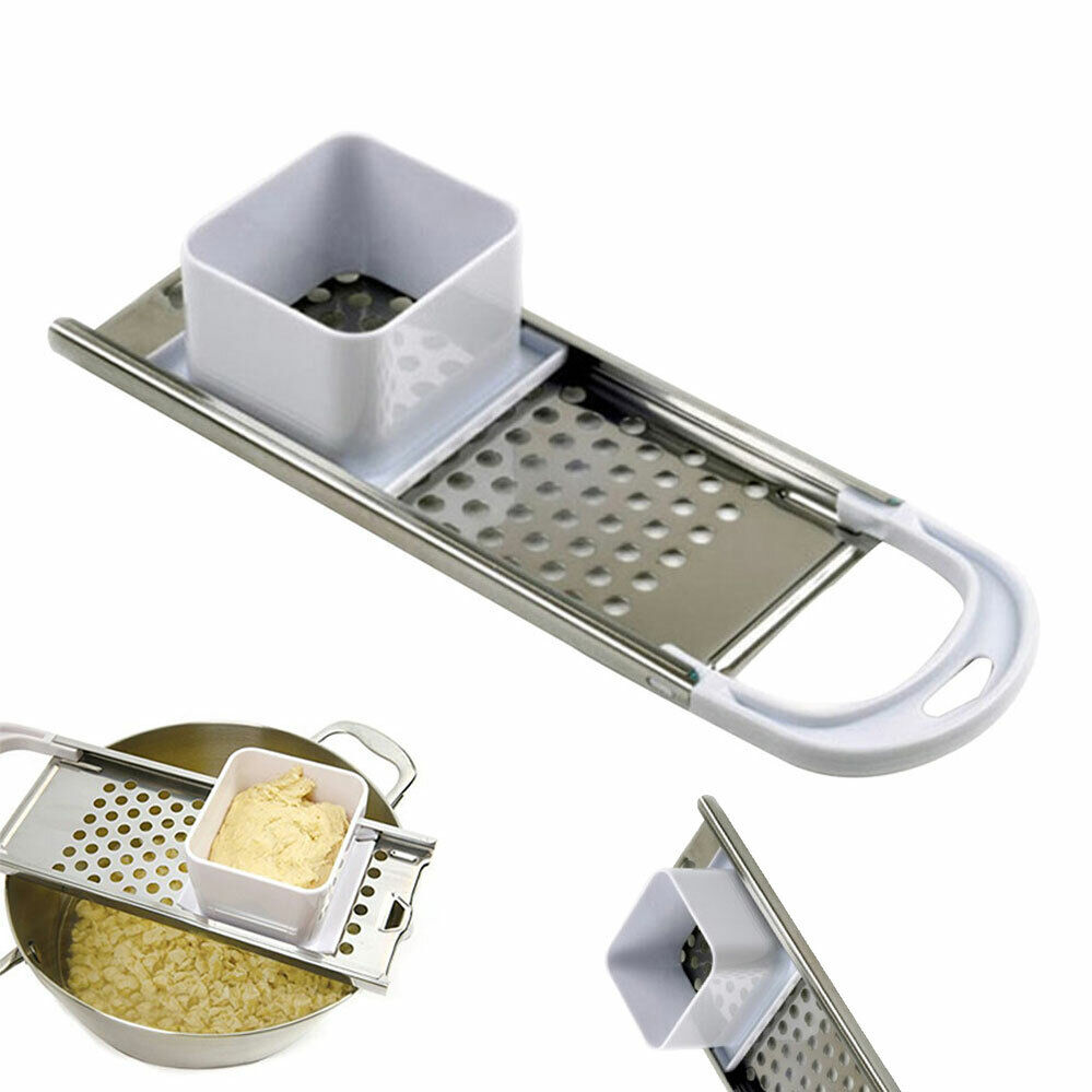 Hoja de acero inoxidable Spaetzle Fabricante Fideos con tolva de seguridad Herramienta...
