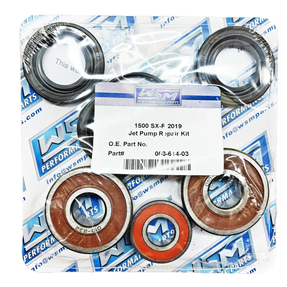 WSM Jet Pump Rebuild Kit 2012-2019 Kawasaki STX-15F SX-R 1500 stx 15F SXR - Image 2 of 2
