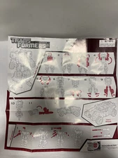 Transformers Generations Roadbuster Instruction Manual