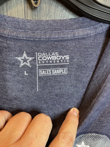 Dallas Cowboys NFL Ropa Retro Logo Camiseta Venta Muestra Raro Adulto Grande - Imagen 3 de 8