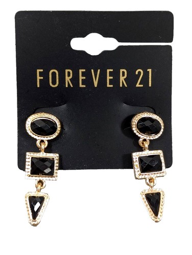 Women's Forever 21 Ear Cuffs ,Crystal/Gold Jewelry
