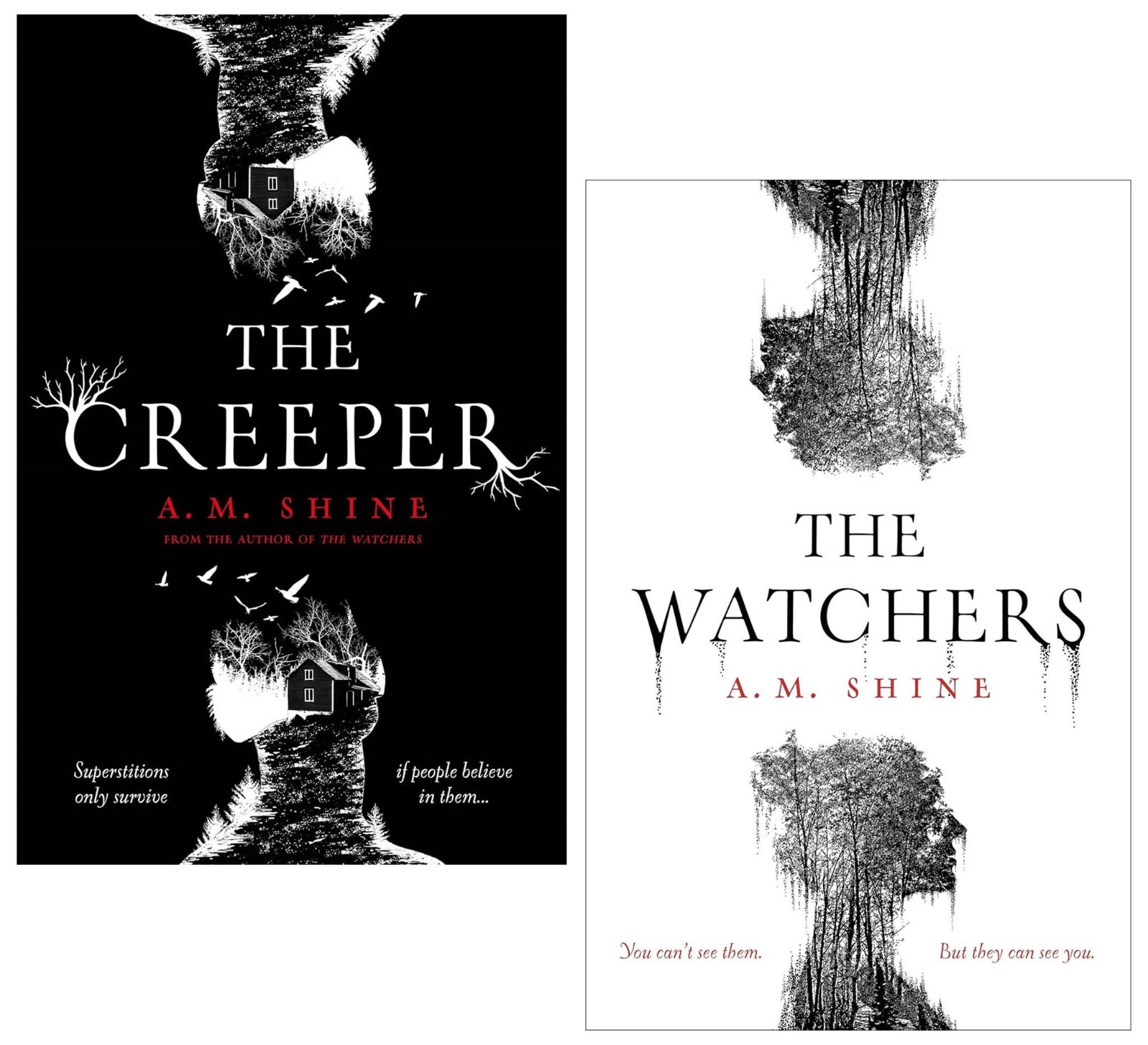 A M Shine Collection 2 Books Set Watchers, Creeper  Paperback - Image 5
