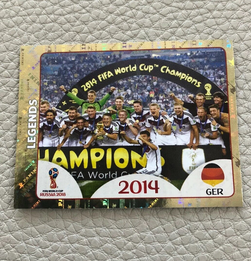FIFA 2018 World Cup Russia Panini Sticker #673 Legends GERMANY
