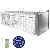 Tierfalle Lebendfalle Fuchsfalle Stable Marderfalle 120 X 34 X 34 Petigi