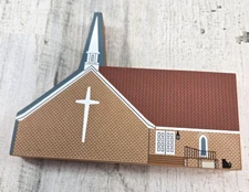 Cat's Meow Village Church of Christ Ocean View Delaware 1995 Shelf Sitter