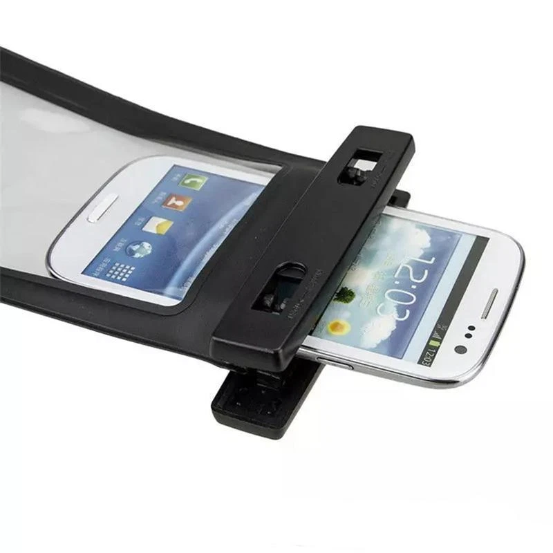 FUNDA IMPERMEABLE 6" TARJETA DE CRÉDITO PASAPORTE PARA Samsung Galaxy S7 S8+ Note LG Foto 3 de 4