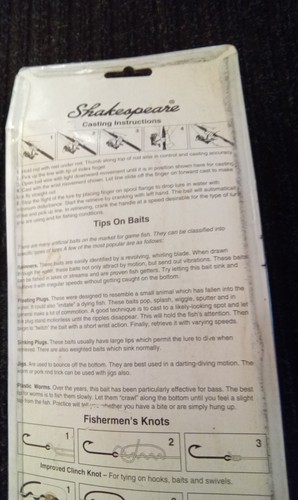 Shakespeare 2001 Complete Fishing Kit Set Made for Kmart Corp - Picture 5 of 9