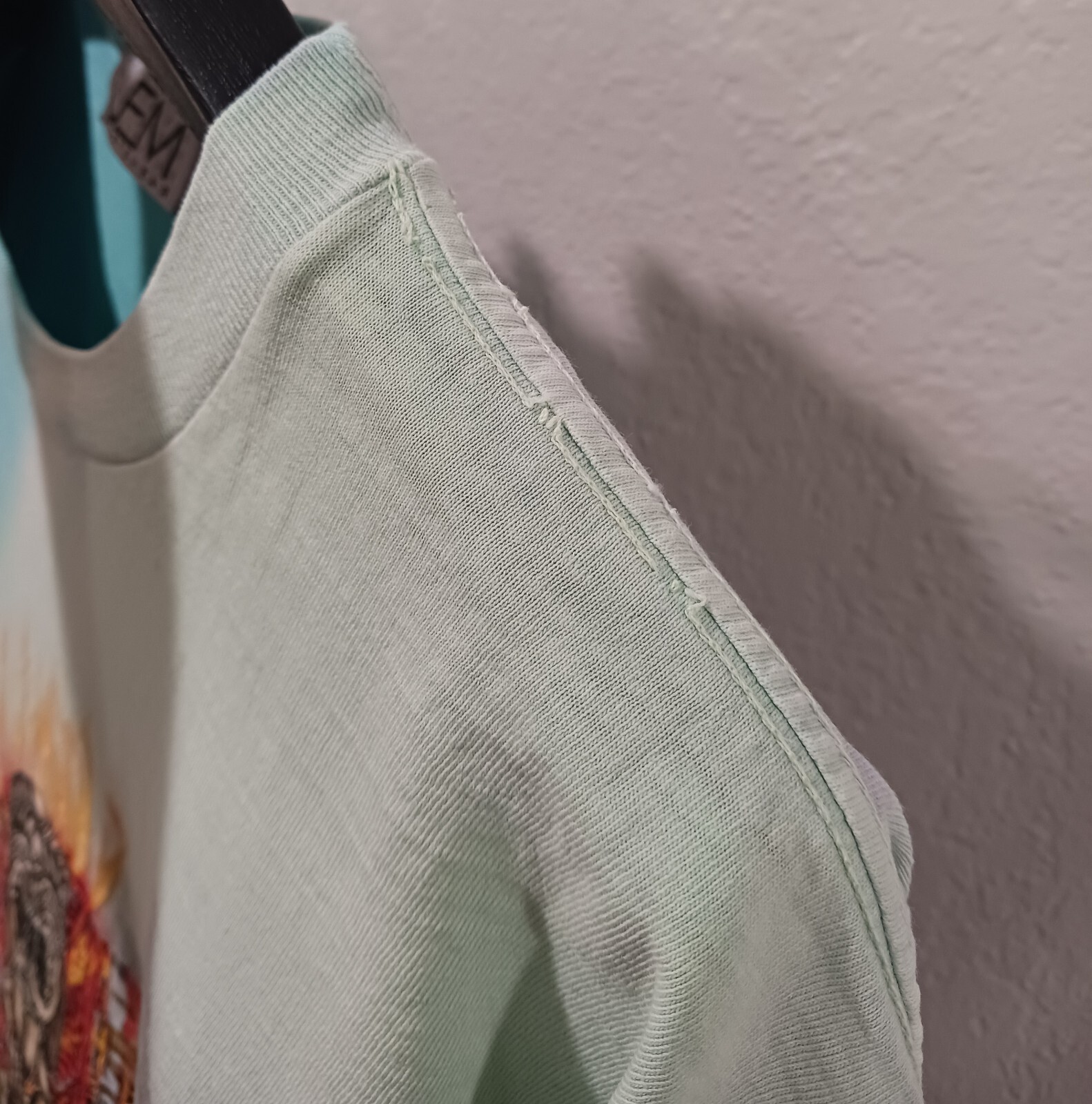 JEM Sportswear 2000's Vintage Tiki Statue Tribal Tie… Gem