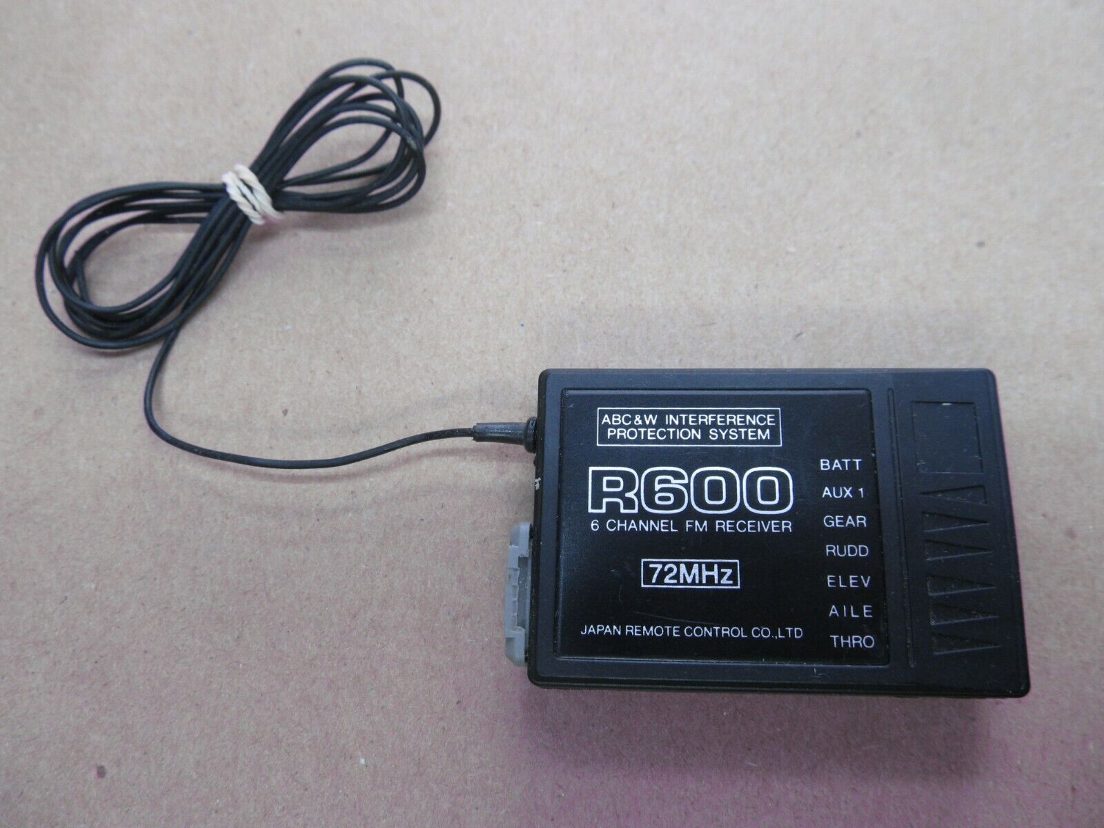 JR R600 Six Channel FM Receiver On Channel #50 - USED - 