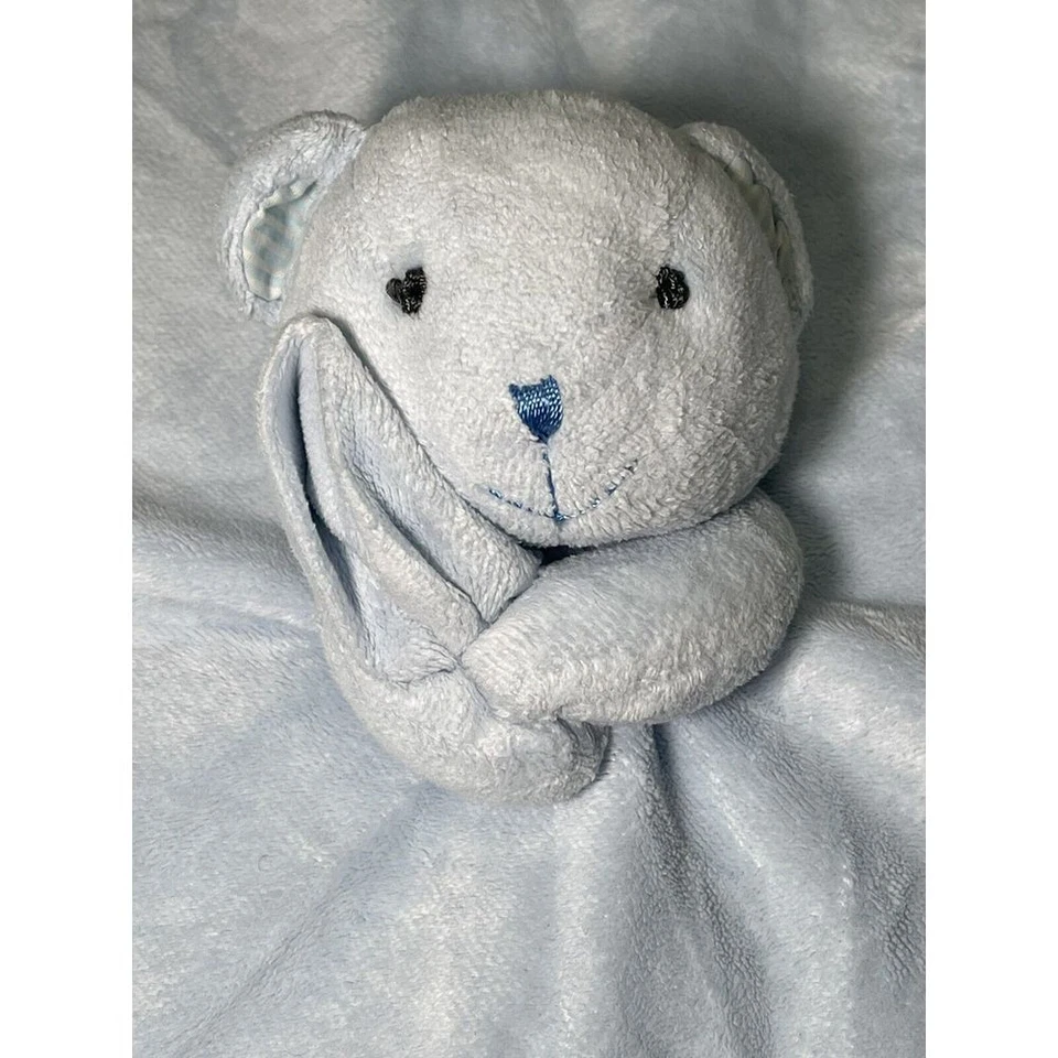 Manta Carters Just One Year Blue Bear Lovey Thank Heaven For Little Boys Foto 3 de 4