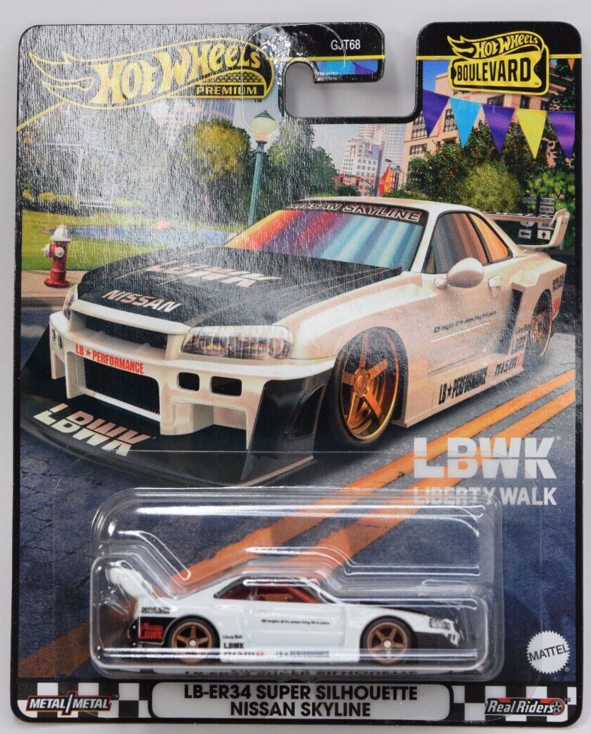 Hot Wheels スカイライン LBWK スーパーシルエット チェイス ホットウィール LBWK 34 Nissan Skyline - メルカリ
