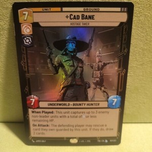 Star Wars Unlimited, Twilight of the Republic: Cad Bane (Foil)