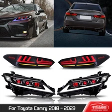 LED Headlights + Tail Lights For Toyota Camry XSE SE 2018-2023 Lamps Assembly