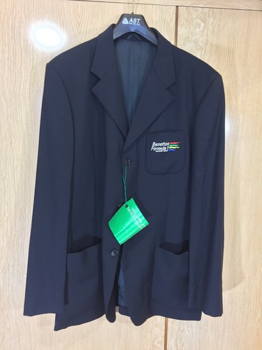 United Colours Of BENETTON FORMULA 1 RACING TEAM Blazer Giacca Da Uomo 52  NUOVO | eBay
