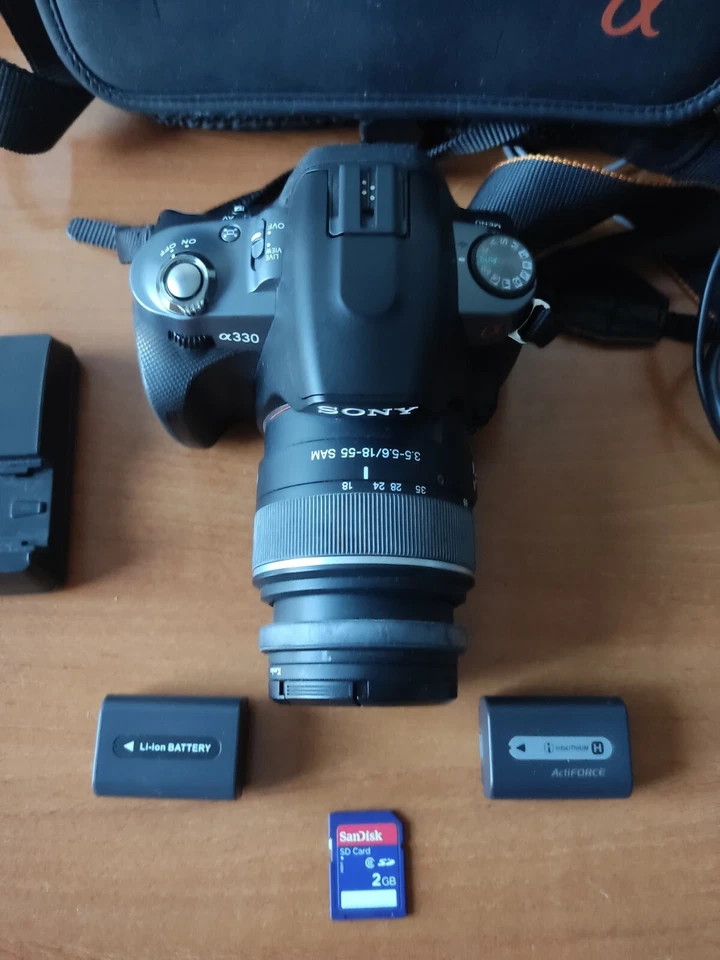 📸OFERTA! Kit Sony alpha 330 como nueva - Imagen 2 de 4