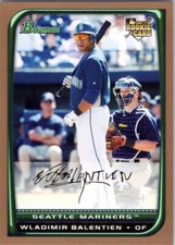 2008 Bowman Draft Gold #BDP5 Wladimir Balentien Seattle Mariners