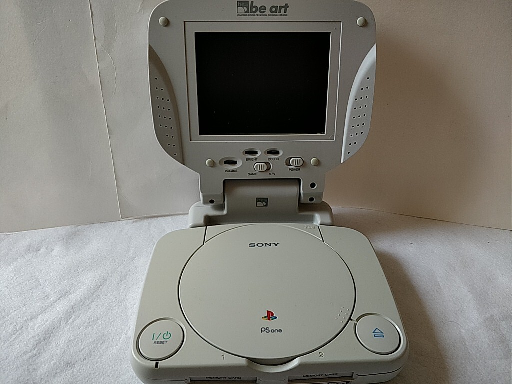 Sony PlayStation PS one Console,LCD monitor,PSU and