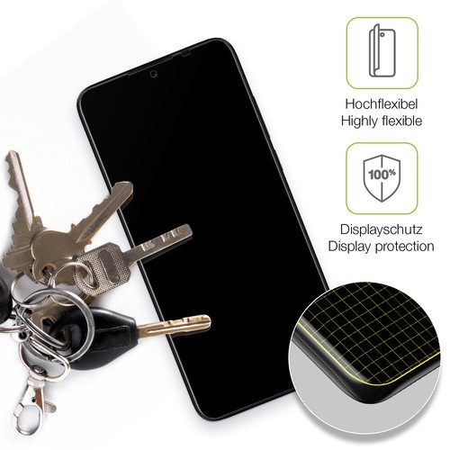 2x Full Cover Protector mate para Philco Hit P10 protectora de Pantalla - Picture 3 of 7