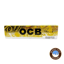 OCB Solaire Slim Rolling Papers + Tips - 10 Packs