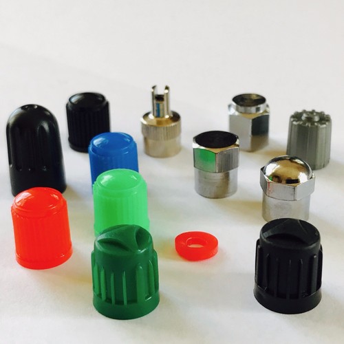 VALVE CAPS DUST CAPS TYRE ALLOY WHEEL CAR BIKE AIR SEAL - 13 TYPES - BUY 2 To 50 - Afbeelding 1 van 30