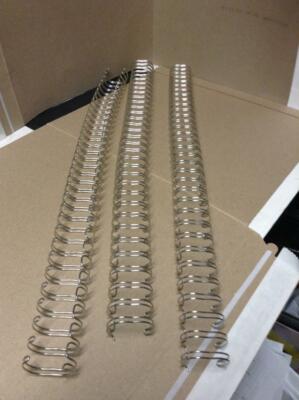 100pcs 9/16'' X20'' -Metal  BINDING RING-WIRE- ZUTTER-RENZ-CINCH -SHIPS FREE