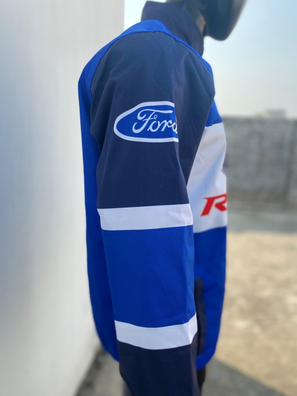 Adult F1 Vintage Racing Jacket Ford Racing Jacket Formula-1 Car Racing ...