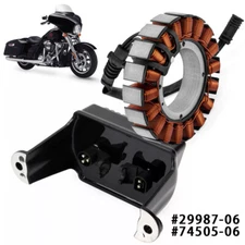 Stator Coil & Voltage Regulator Rectifier For 2006-08 Harley Electra Glide FLHT