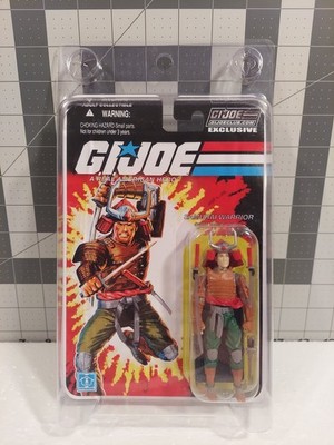 2018 GI Joe Collector's Club Exclusive 7-07 Budo MOC w/ STAR CASE 