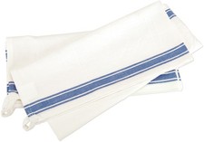 Aunt Martha's Stitch 'Em Up Retro Stripe Towels 18"X28" 3/Pk-Blue Stripe - PKSTB
