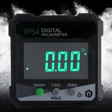 Digital Display Angle Meter Digital Inclinometer 4x90&deg; Measurement IP54 For Home