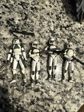 Star Wars The Clone Wars Anti-Hailfire Droid Squad Bantha Battle Pack